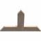 Ekena Millwork Portland Smooth Timber Gable Bracket, Douglas Fir, 36"W x 24"H x 1 1/2"D x 5 1/2"F, 16/12 Pitch GBW036X24X0206POR00SDF - alternate 2